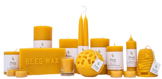 Eco candles aromated
